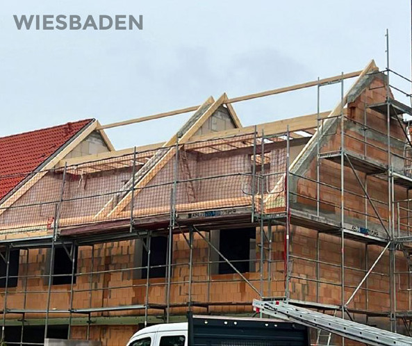 Referenzprojekt Wiesbaden – Baustellenzustand
